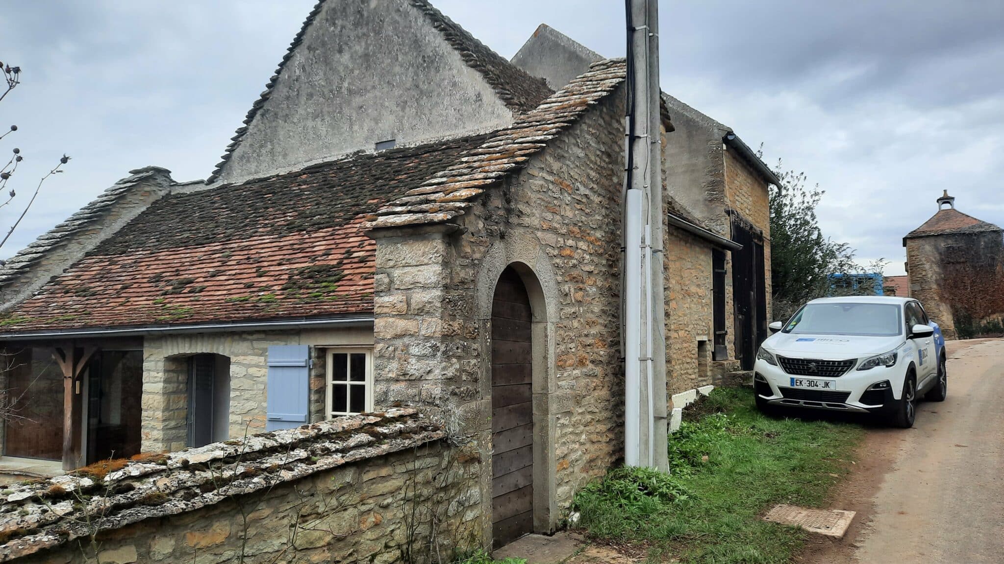 Rénovation maison pierre extérieur