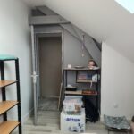 Rénovation de maison à Charavines (38) - bureau sous combles