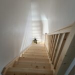 Rénovation de maison à Charavines (38) - nouvel escalier pour accès aux combles