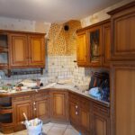 Home staging d’une cuisine à Lambersart (59) - cuisine en bois avec faience