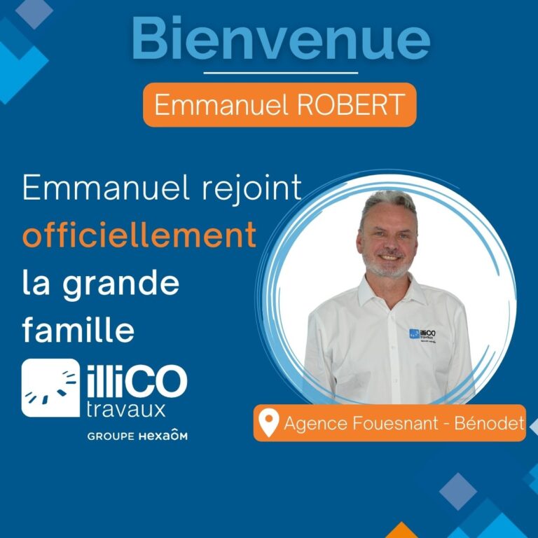 Bienvenue à Emmanuel Robert, nouveau responsable d’agence dans le Finistère (29)