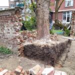 Rénovation d’un mur mitoyen à Lille (59) - délimitation du mur