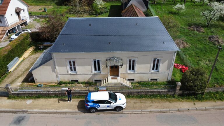 Rénovation d’une toiture à Mehun-sur-Yèvre (18)