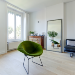 Rénovation d’un appartement en duplex à Lyon (69) - salle de séjour lumineuse