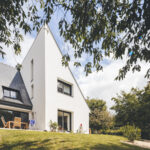 Rénovation de maison à Cesson-Sévigné (35) - façade et vue jardin