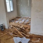 Rénovation d’une maison à Radenac (56) - phase de démolition