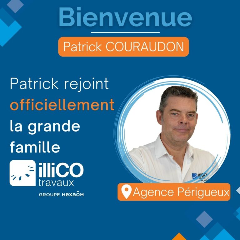 Bienvenue à Patrick Couraudon, nouveau responsable d’agence dans le Périgord (24)