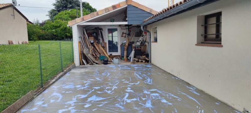 création d'une extension bois à Escalquens