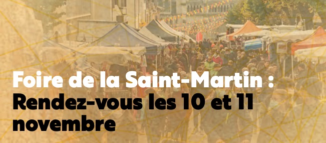 La Foire de la Saint-Martin avec illiCO travaux à Voiron !