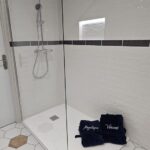 Rénovation d'une salle de bain à Haumont : nouvelle douche