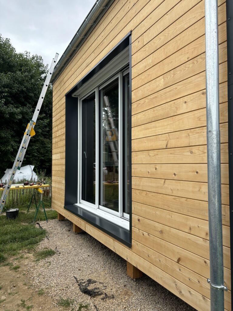 Extension de maison à La-Croix-Héllean (56)